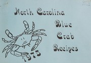 Front cover of North Carolina blue crab recipes by North Carolina. Food Industries Development Section