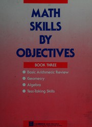 Cover of Math skills by objectives by James Fina