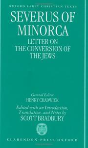 Front cover of Severus of Minorca by Severus of Minorca