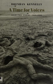 Cover of A time for voices by Brendan Kennelly