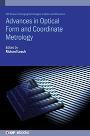 Cover of Advances in Optical Form and Coordinate Metrology by Richard Leach
