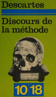 Front cover of Discours de la méthode, suivi des "Méditations" by René Descartes