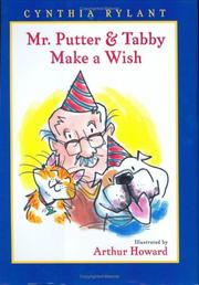 Front cover of Mr. Putter & Tabby make a wish by Cynthia Rylant