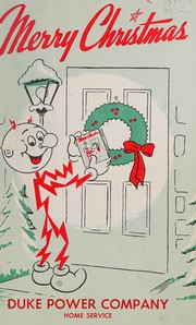 Cover of Merry Christmas by Duke Power Company. Home Service Department
