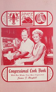 Front cover of Congressional cook book by James T. Broyhill