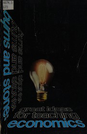 Front cover of Great ideas for teaching economics by Ralph T. Byrns