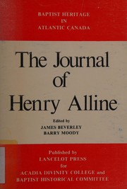 Front cover of The life and journal of the Rev. Mr. Henry Alline by Henry Alline