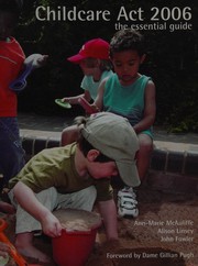 Front cover of Childcare Act 2006 by Ann-Marie McAuliffe