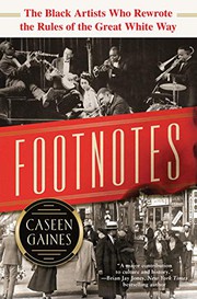 Cover of Footnotes by Caseen Gaines
