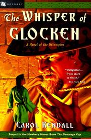 Front cover of The Whisper of Glocken (The Minnipins #2) by Carol Kendall