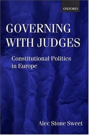 Cover of Governing with Judges by Alec Stone-Sweet
