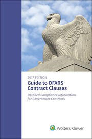Cover of Guide to DFARS Contract Clauses by Wolters Kluwer Editorial Staff