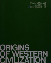 Cover of Origins of Western civilization (from early man to the Protestant Reformation) by Leonard Frank James