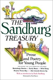 Front cover of The Sandburg Treasury by Carl Sandburg