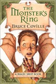 Cover of The Monster's Ring by Bruce Coville