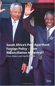 Front cover of South Africa's post-apartheid foreign policy by Chris Alden