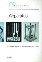 Front cover of Apparatus by F. F. Blackwell
