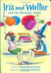 Front cover of Iris and Walter and the birthday party by Elissa Haden Guest