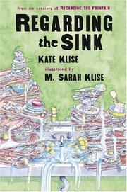 Cover of Regarding the sink by Kate Klise
