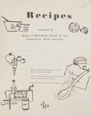 Front cover of Recipes by N.C.) Worldwide Church of God (Greensboro