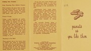 Front cover of Peanuts as you like them by Growers' Peanut Food Promotions
