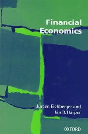 Front cover of Financial economics by Jürgen Eichberger