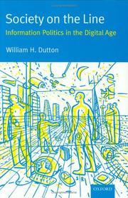 Cover of Society on the line by William H. Dutton
