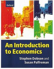 Cover of An introduction to economics by Stephen Dobson