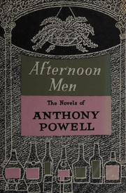 Cover of Afternoon men by Anthony Powell