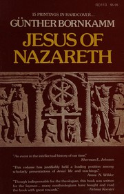 Cover of Jesus of Nazareth by Günther Bornkamm