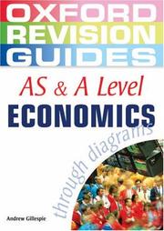 Front cover of As and A Level Economics by Andrew Gillespie