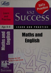Cover of Maths and English by Paul Broadbent