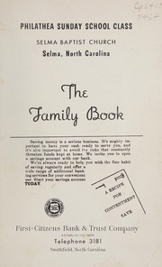 Cover of The family book by Bee Earp