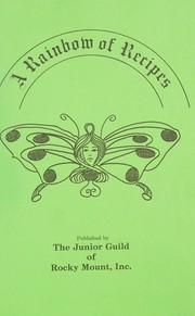 Front cover of A rainbow of recipes by Junior Guild of Rocky Mount (N.C.)