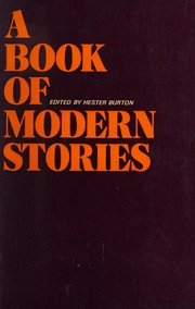 Front cover of A book of modern stories by Hester Burton