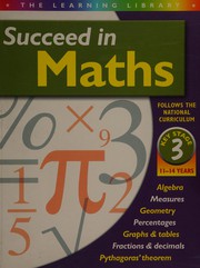 Front cover of Succeed in Maths (Succeed in Ks3) by Mike Bell