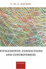 Cover of Wittgenstein by P. M. S. Hacker