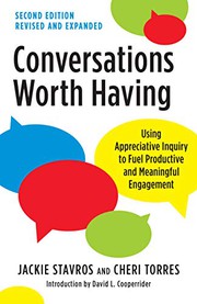 Cover of Conversations Worth Having, Second Edition by Jackie Stavros