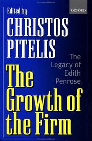 Cover of The Growth of the Firm by Christos Pitelis