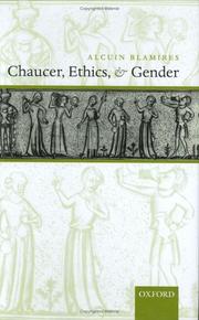 Front cover of Chaucer, Ethics, and Gender by Alcuin Blamires