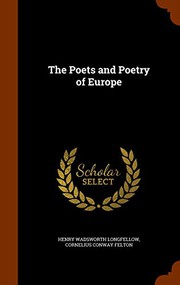 Front cover of The Poets and Poetry of Europe by Henry Wadsworth Longfellow