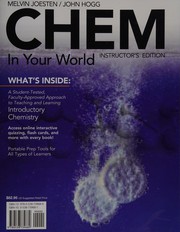 Front cover of CHEM in your world by Melvin D. Joesten