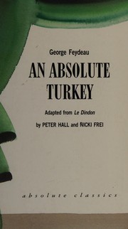 Cover of An Absolute Turkey by Georges Feydeau
