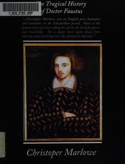 Front cover of The tragical history of Dr. Faustus by Christopher Marlowe
