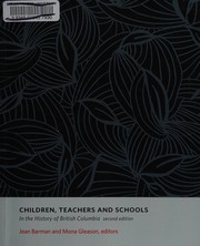 Cover of Children, teachers and schools in the history of British Columbia by Jean Barman