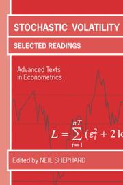 Cover of Stochastic volatility by Neil Shephard