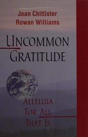 Cover of Uncommon gratitude by Joan Chittister