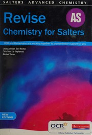 Front cover of Revise As Chemistry for Salters by Lesley Johnston