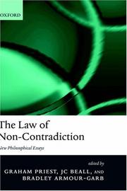 Cover of LAW OF NON-CONTRADICTION: NEW PHILOSOPHICAL ESSAYS; ED. BY GRAHAM PRIEST by Graham Priest