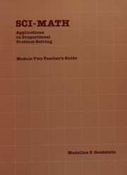 Cover of Sci-Math by Madeleine P. Goodstein